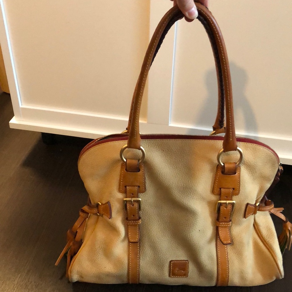 Dooney & Bourke brown leather handbag